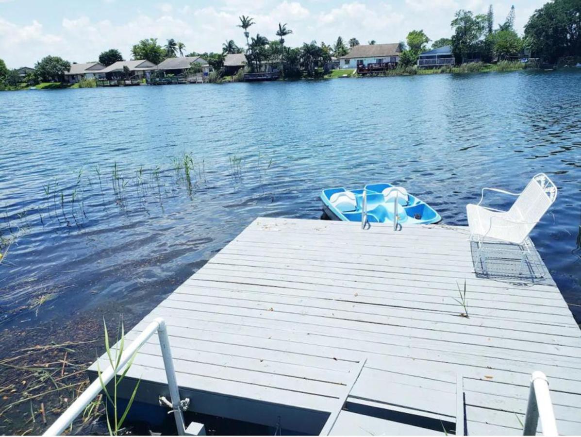 Villa Lake Life - 3 2 Lake House Near Hardrock Casino Fort Lauderdale Exterior foto