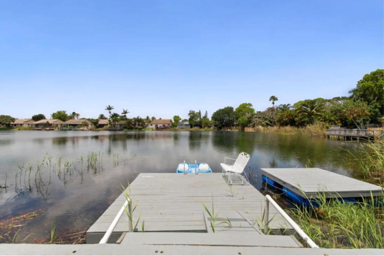 Villa Lake Life - 3 2 Lake House Near Hardrock Casino Fort Lauderdale Exterior foto